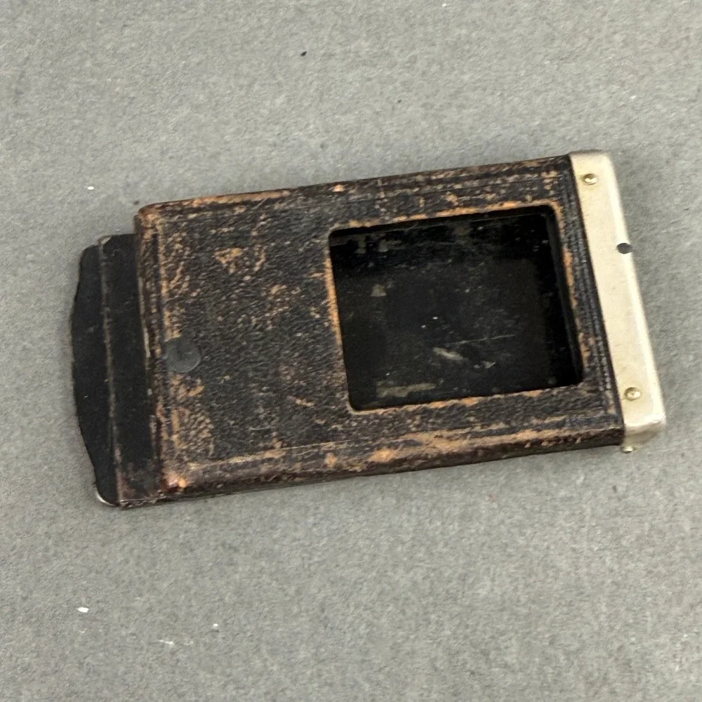 Vintage Ihagee Atom Folding Camera Carl Zeiss Tessar 6.5cm f/4.5 Working